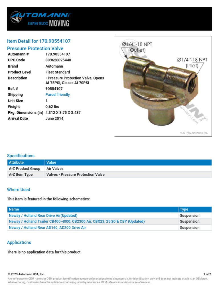 Automann-170 90554107 | PDF