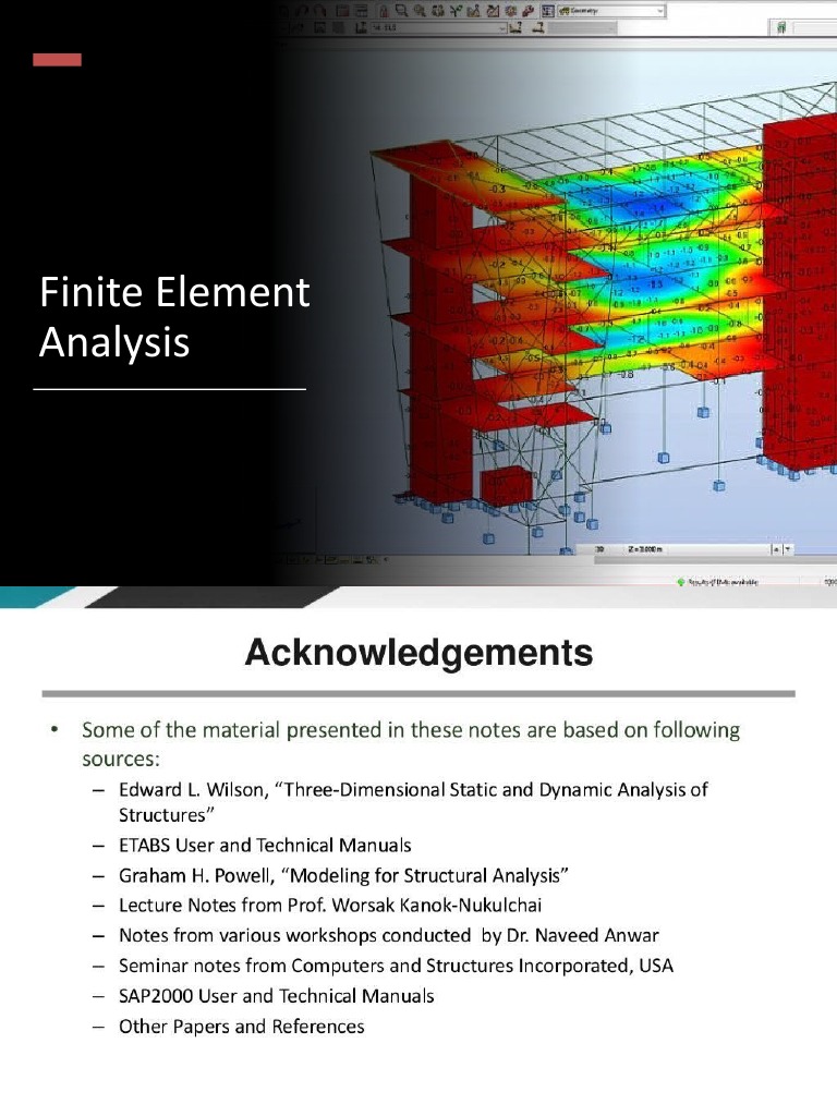 Overview of Finite Element Analysis FEM-Students | PDF | Thermal ...