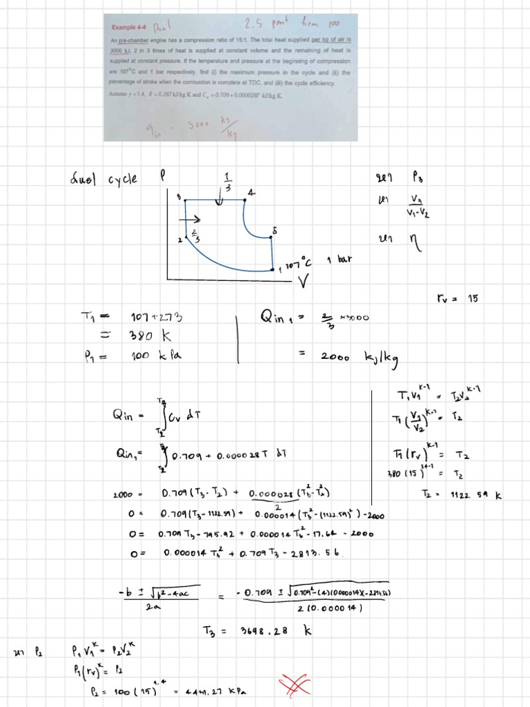 Thermodynamic Calculations and Formulas | PDF