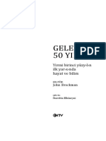 Yirmi Birinci Yzy L N Ilk Yar S Nda Hayat Ve Bilim John Brockman Nurettin Elhseyni Ed TR Ev R