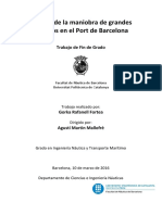 (FINAL) Análisis de La Maniobra de Los Grandes Buques de Pasaje en El Port de Barcelona