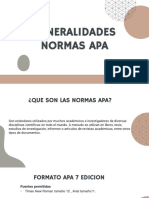 Generalidades Normas Apa