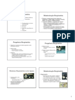 6 - Monitorização Respiratória