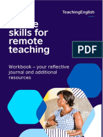 Workbook For Online Skills For Remote Teaching