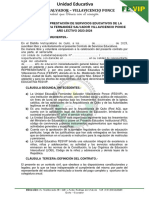 Contrato de Prestacion de Servicios Educativos 2023 2024 2