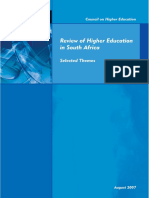 PUB - South African Higher Education Reviewed 15 Years - 20070801