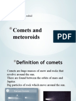 Comets and Meteoroids