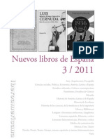 Nuevos Libros de España 3 - 2011