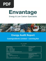 Application - Variation - Energy Audit Report