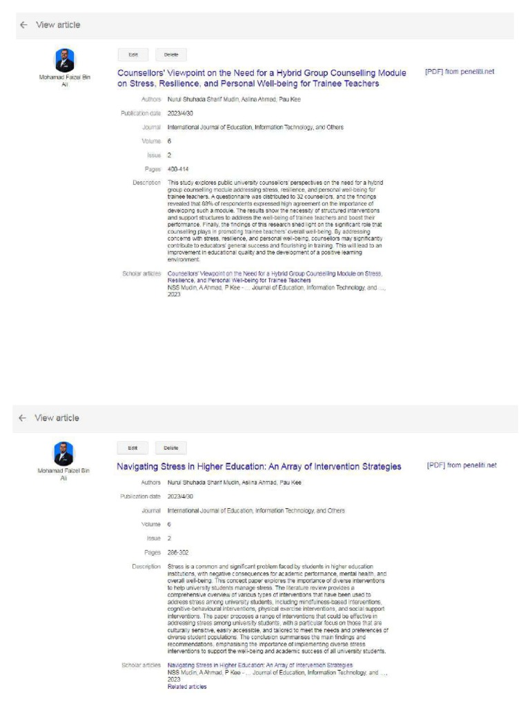 Akaun Google Scholar Pdf