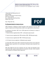 058 FMFF 2021 - Bumiputra Equity For Customs Licences