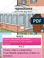 Prepositions of Place Powerpoint Tuesday