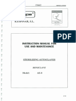 Sterilizing Autoclave Instructions