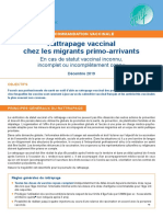 Fiche Synthese Rattrapage Vaccinal Migrants Primo Arrivants