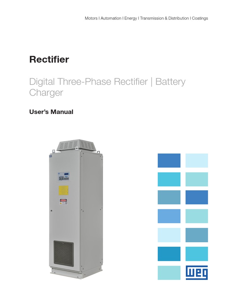Digital Three-Phase Rectifier Manual | PDF | Power Supply | Rectifier