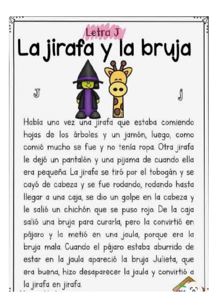 Lectura La Jirafa | PDF