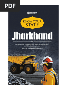 Demo 40 Know Your State Jharkhand - Experts, Arihant