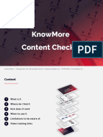 KM Content Checker