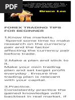 Forex Trading Tips For Beginner