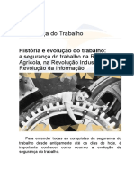 História e Evolução Do Trabalho