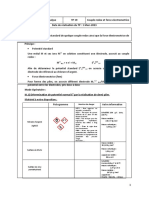 Redox Analyse TP 19