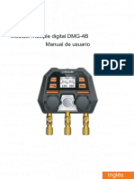 Manómetro Digital DMG 4B Manual Español