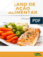 Plano de Ação Alimentar - 21 Dias para Secar A Barriga