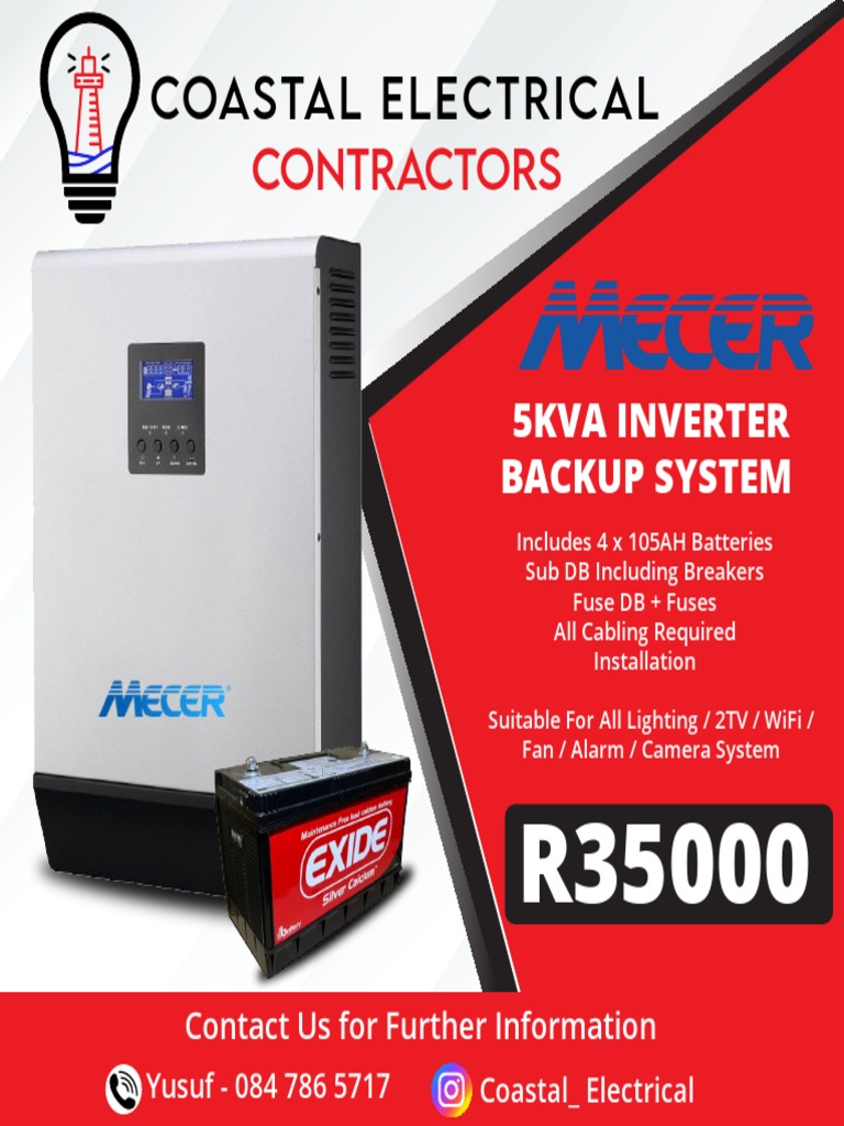 Mercer Inverter 5KVA | PDF | Computers