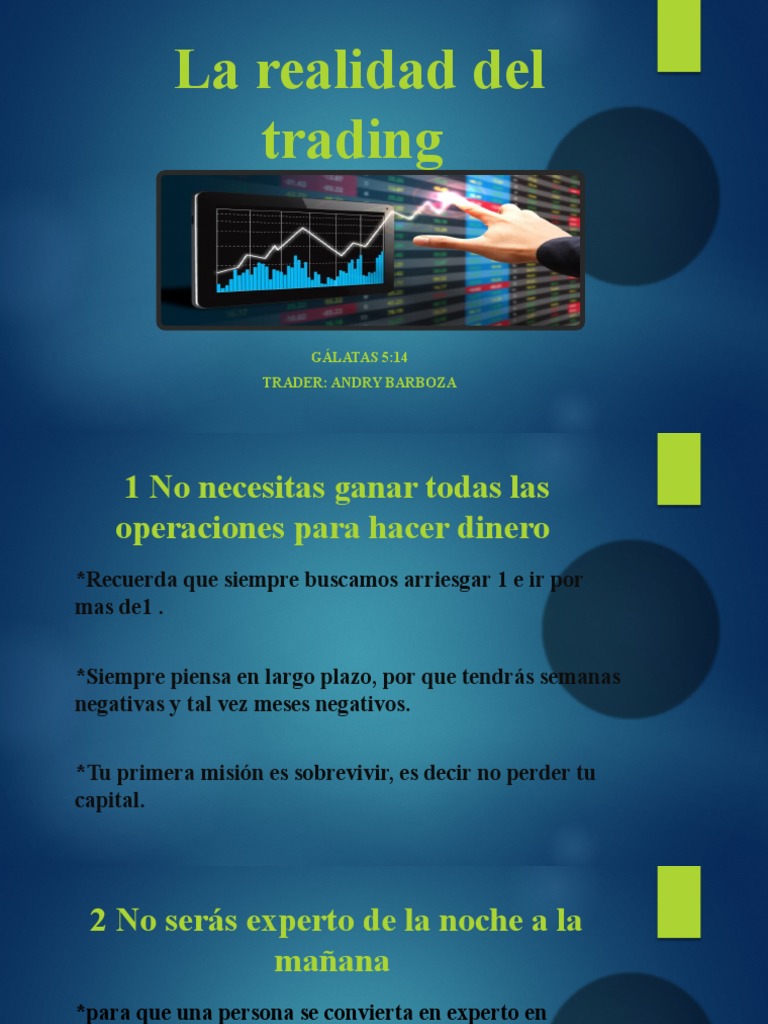 La realidad del trading y su aprendizaje | PDF | Negocios | Derecho