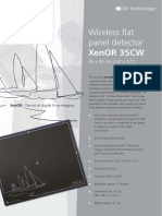 Product Information Flat Panel Detector XenOR 35CW - EN