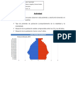 8° Básico - Actividad - Interpretando Pirámide de Población de Chile 2019