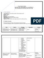 Plan de Acción para La Mejora Del Rendimiento