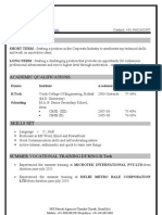 Nishant Singal CV