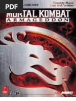 Mortal Kombat Arm Aged Don Prima Official Eguide