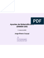 Matematicas III FEN UCHILE Marzo 2023