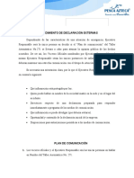 1.-Declaraciones Externas