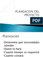 2) Planeacion Proyectos 