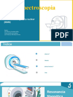Espectroscopia: Resonancia Magnética Nuclear (RMN)