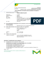 MSDS Cianuro de Sodio