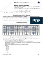 Números Primos y Compuestos, Descomposición en Primos