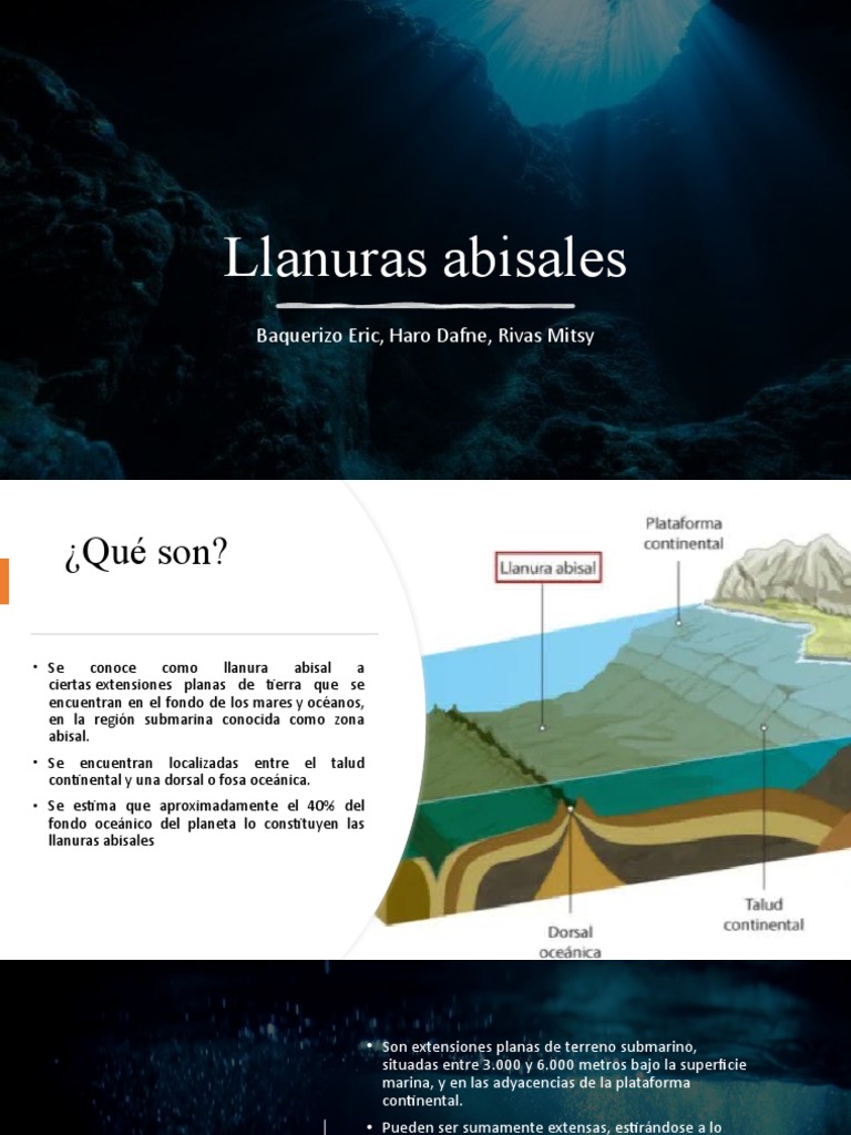 Características de las Llanuras Abisales | PDF | Ciencias sociales, image size:768x1024