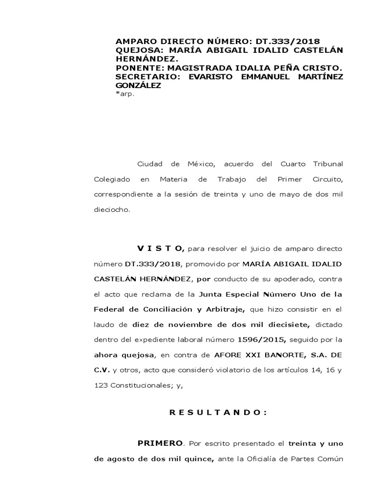 Sentencia Laboral 3 | PDF | Pensión | Jubilación