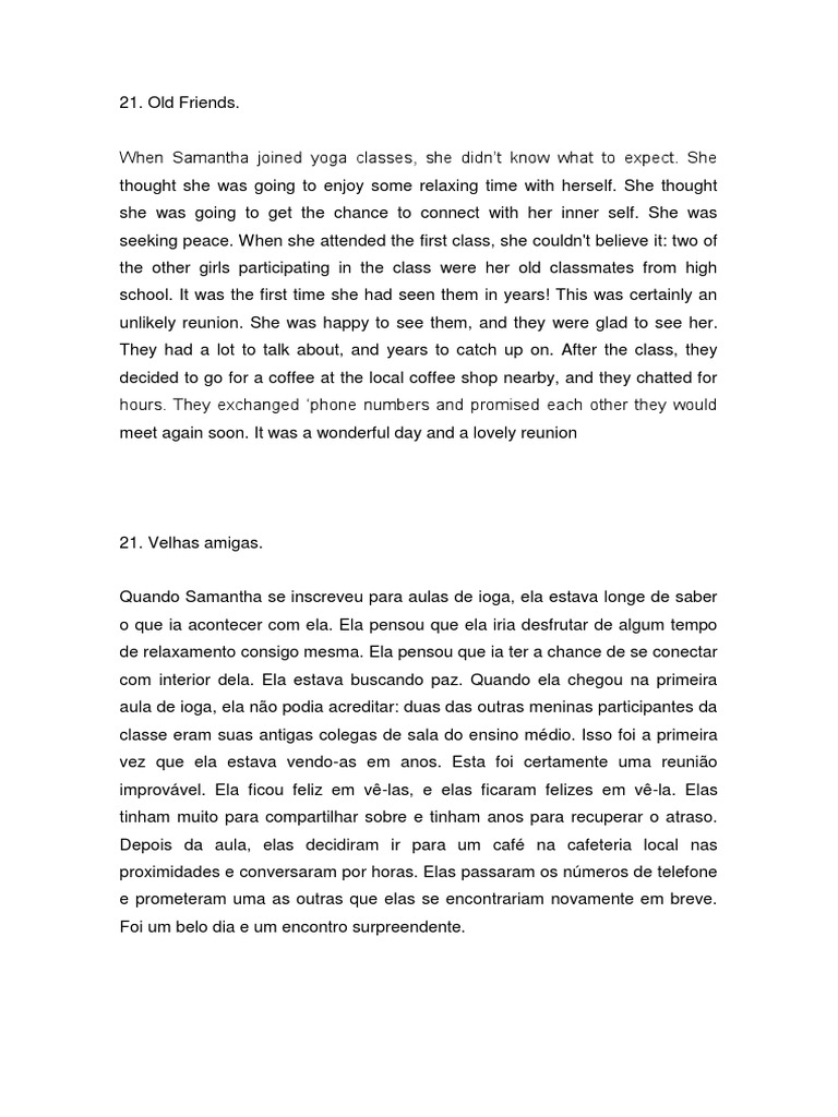 English texts 21 to 50 pdf