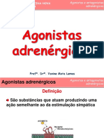 Agonistas Adrenérgicos - Farmacologia