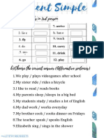 Present Simple ... Verbs