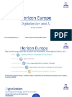 Horizon Europe Digitalization