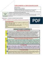 Evaluacion Diagnostica CC - SS - 5°