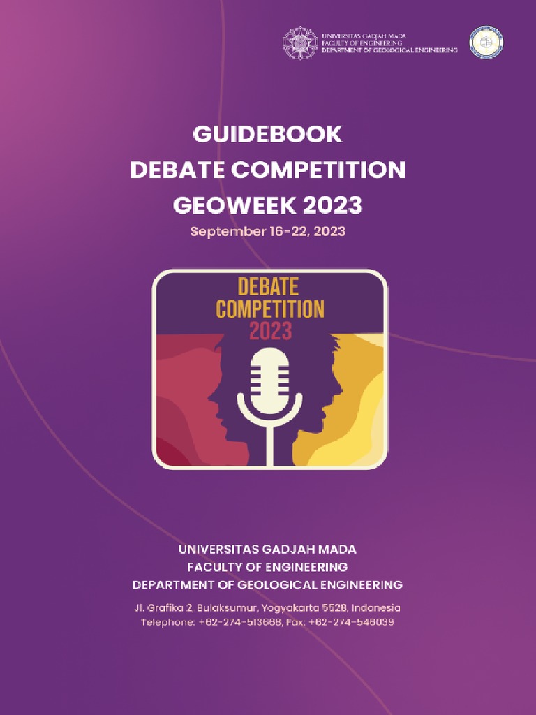 Guidebook Debate Competition Pdf