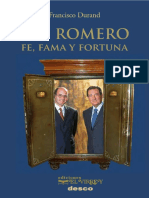 2013 DURAND Francisco Los Romero Fe Fama y Fortuna 