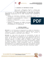 Acuerdos de Convivencia Escolar Cbtis 190 2023-2024